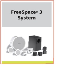 FreeSpace 3Ⅱ 扬声器系统